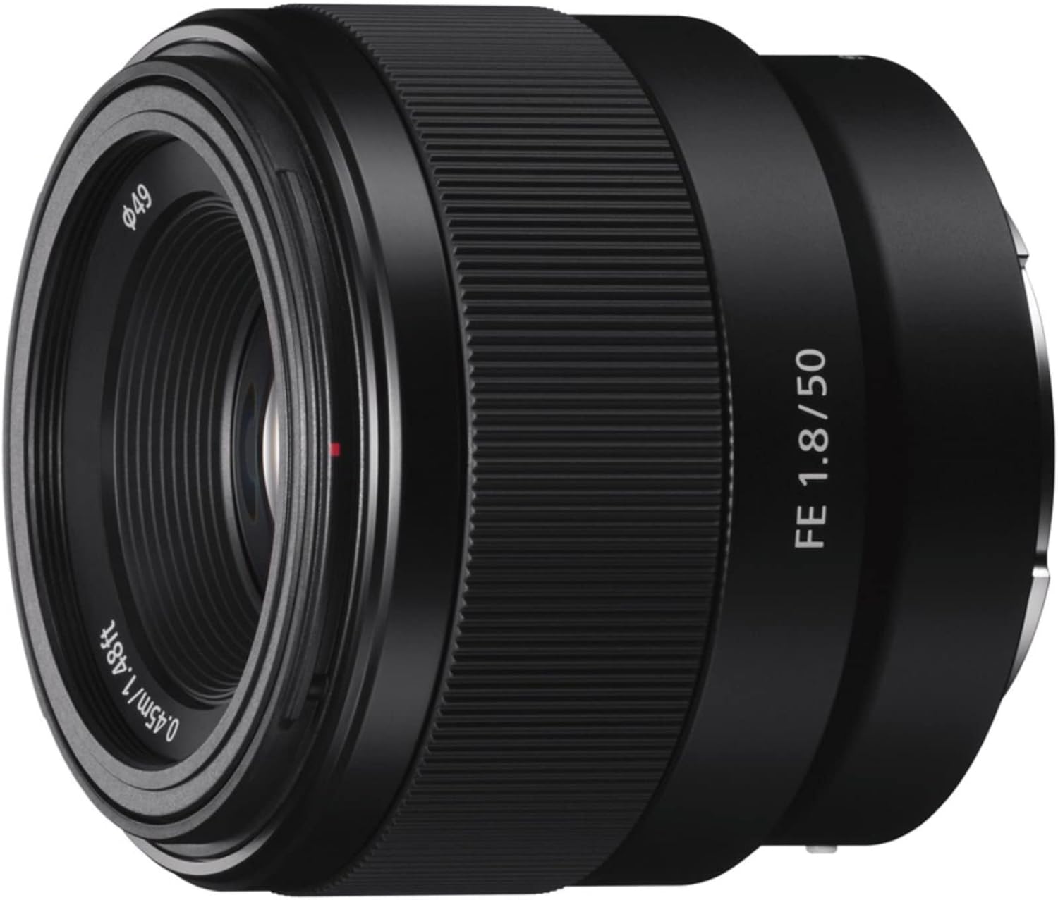 Sony SEL-50F18F: Top per Full Frame